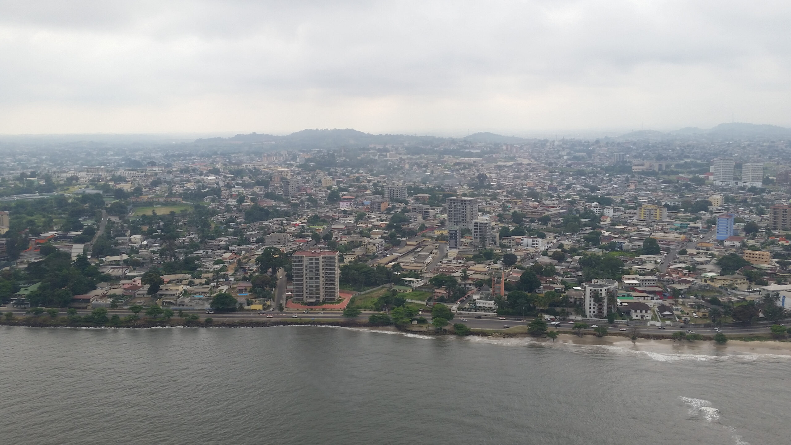 Libreville vue aérienne gabon